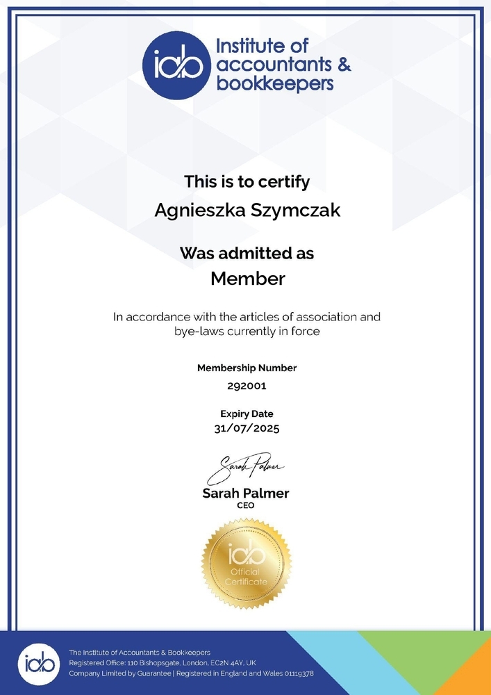 IAB Member Certificate 2025