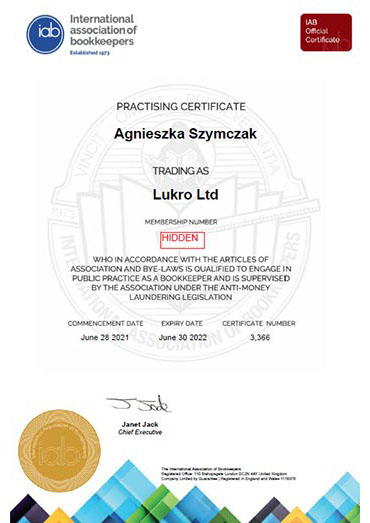 IAB Practising Certificate 2022
