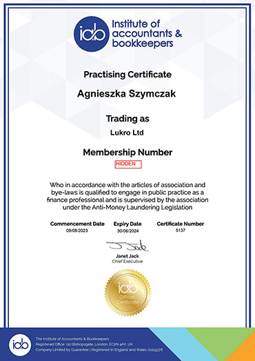 IAB Practising Certificate 2024