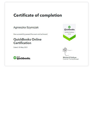 QuickBooks Online Certification 2021